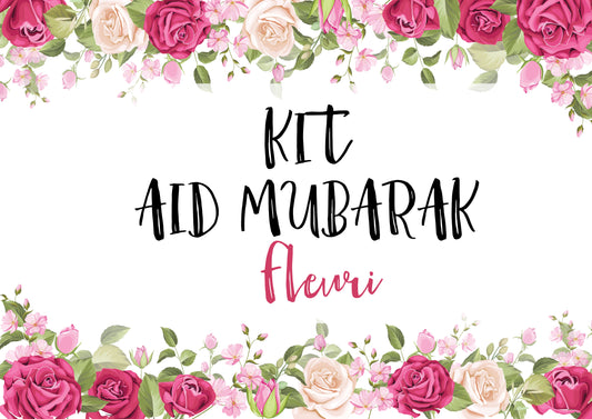 KIT DE DECORATION FLORAL "AID MUBARAK"