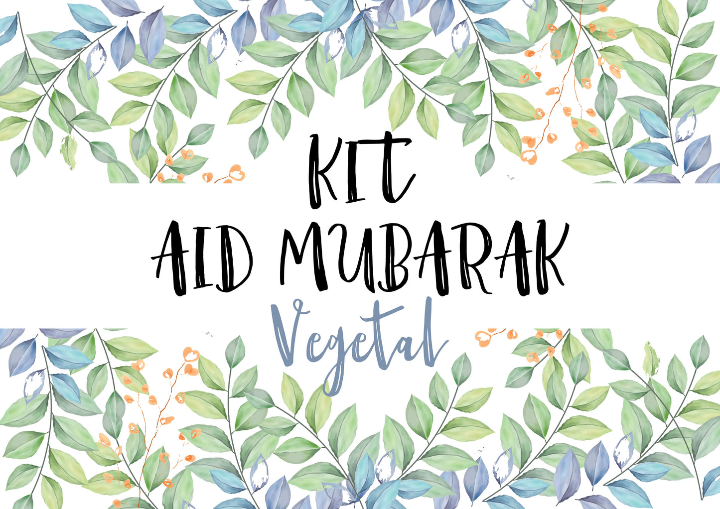 KIT DE DECORATION VEGETAL "AID MUBARAK"